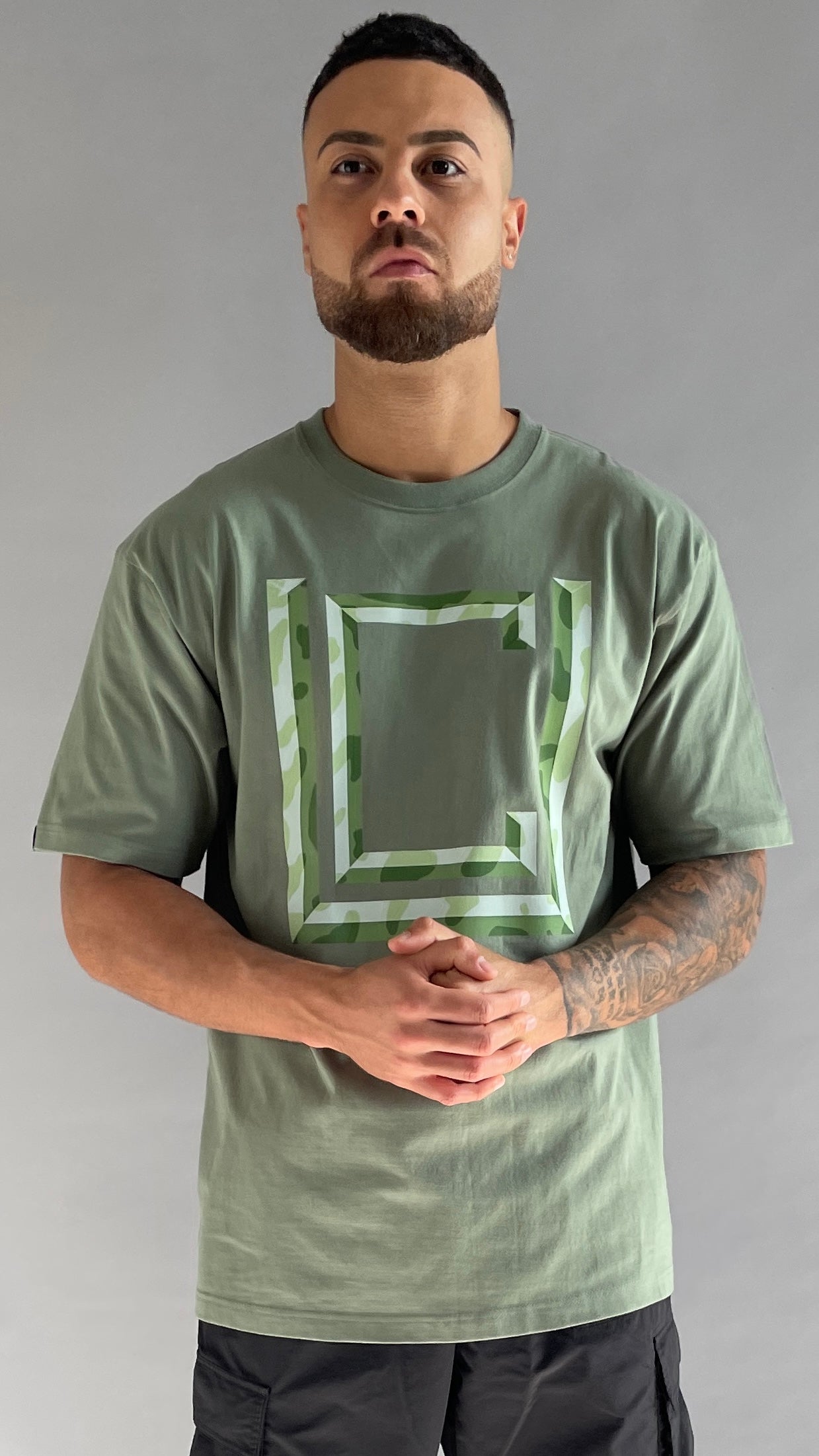 3-DC Tee Green