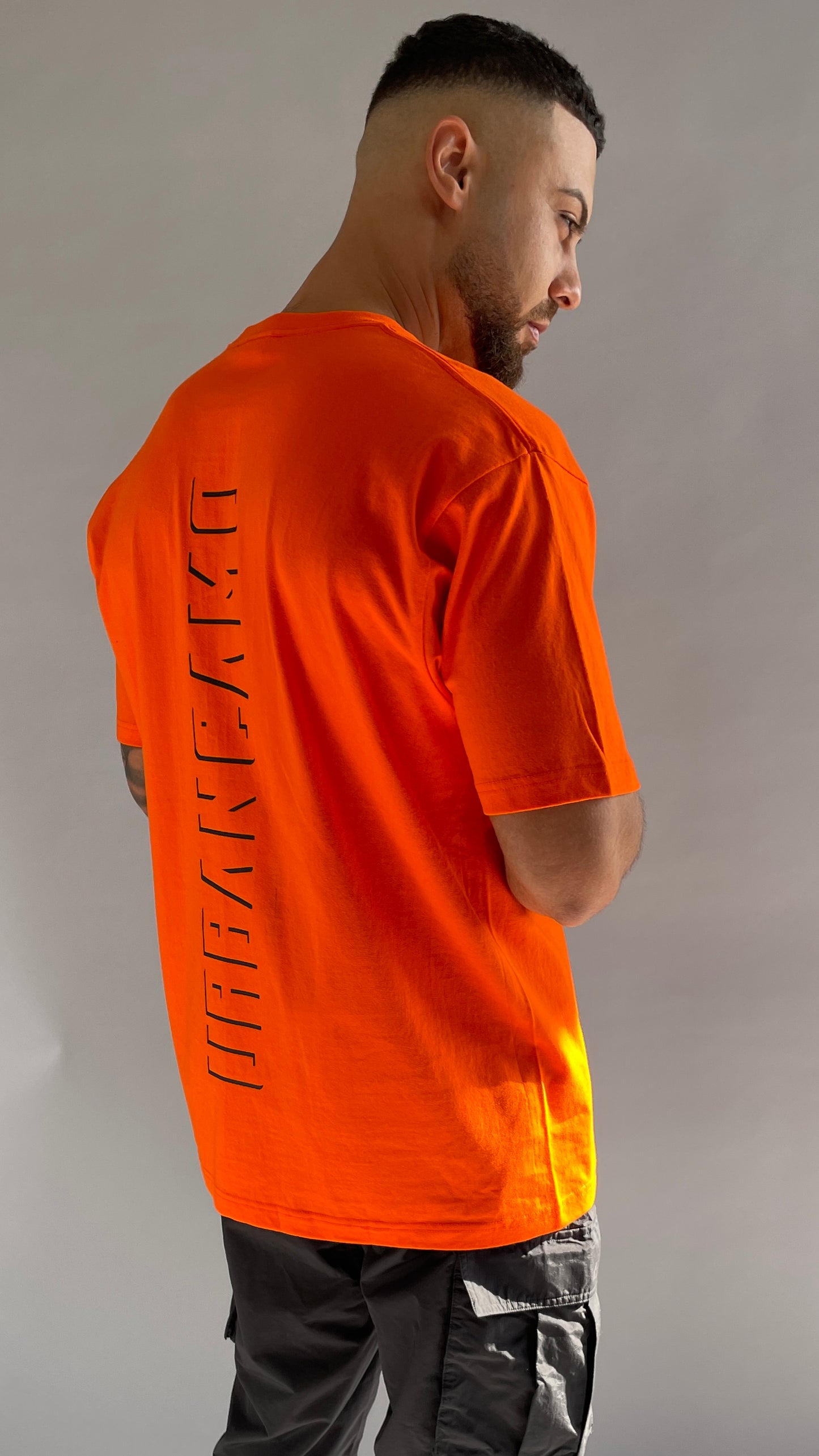 Y SO NEGATIVE Tee Orange