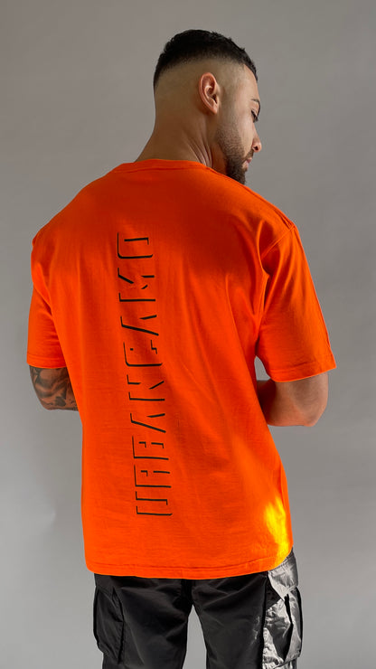 Y SO NEGATIVE Tee Orange